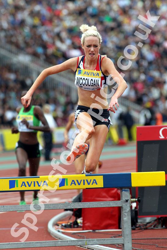 Eilish McColgan 3000 metres steeplechase, 2011 Aviva London Grand Prix